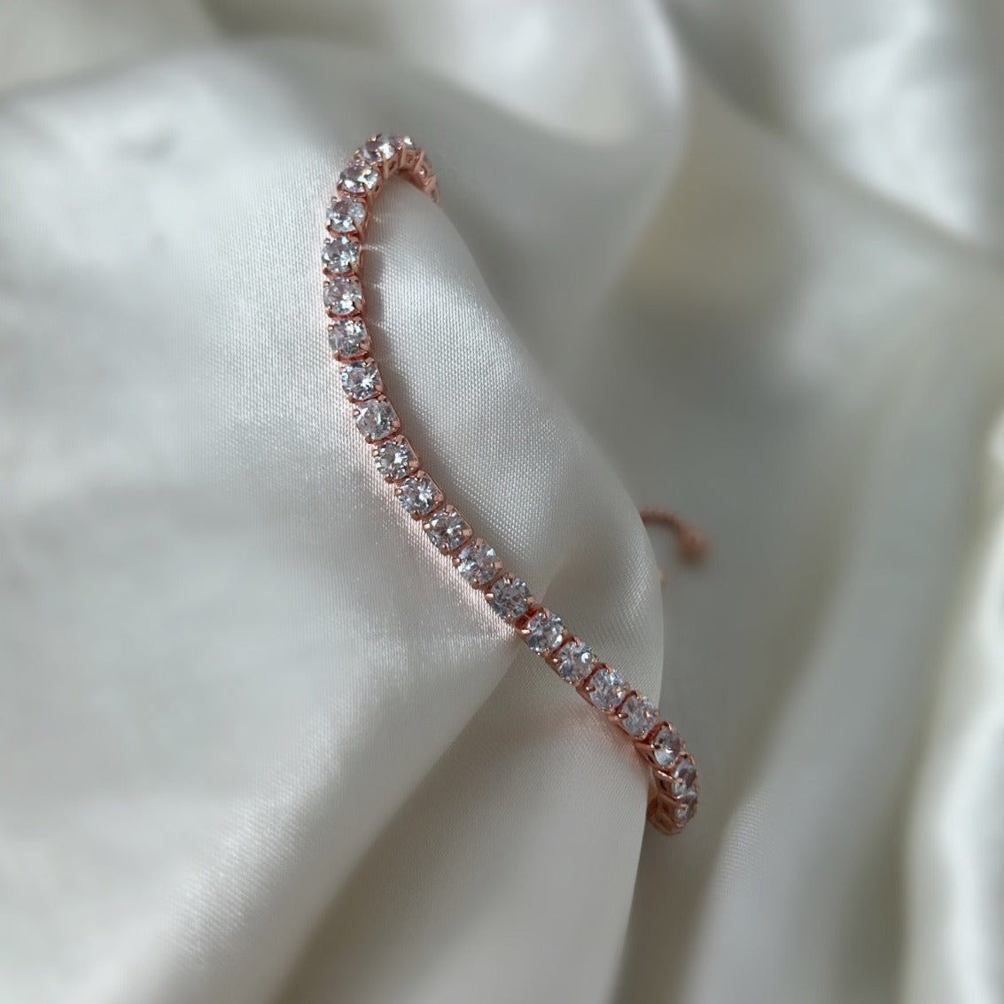 Rose Gold Adjustable Diamonds