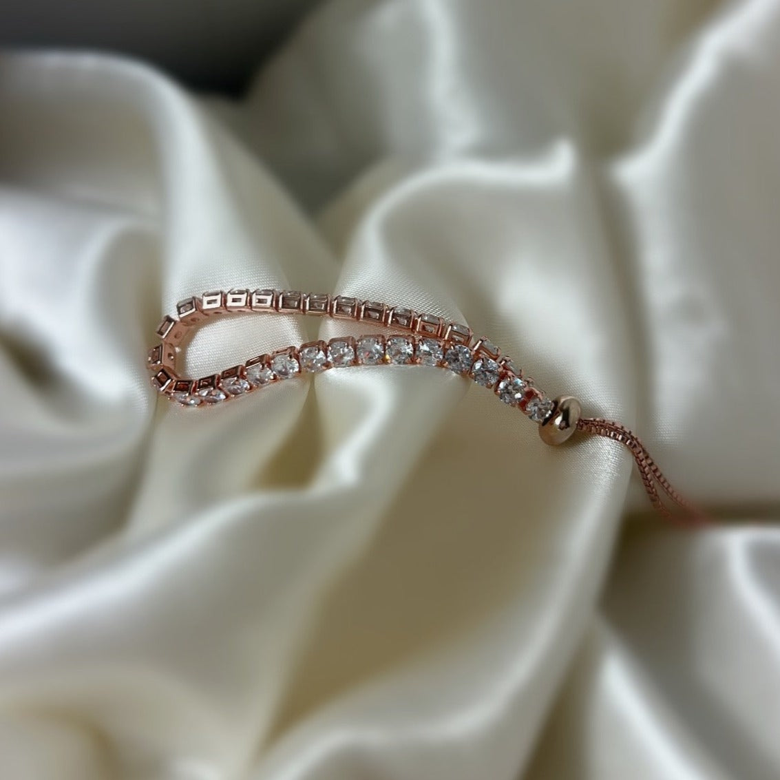 Rose Gold Adjustable Diamonds