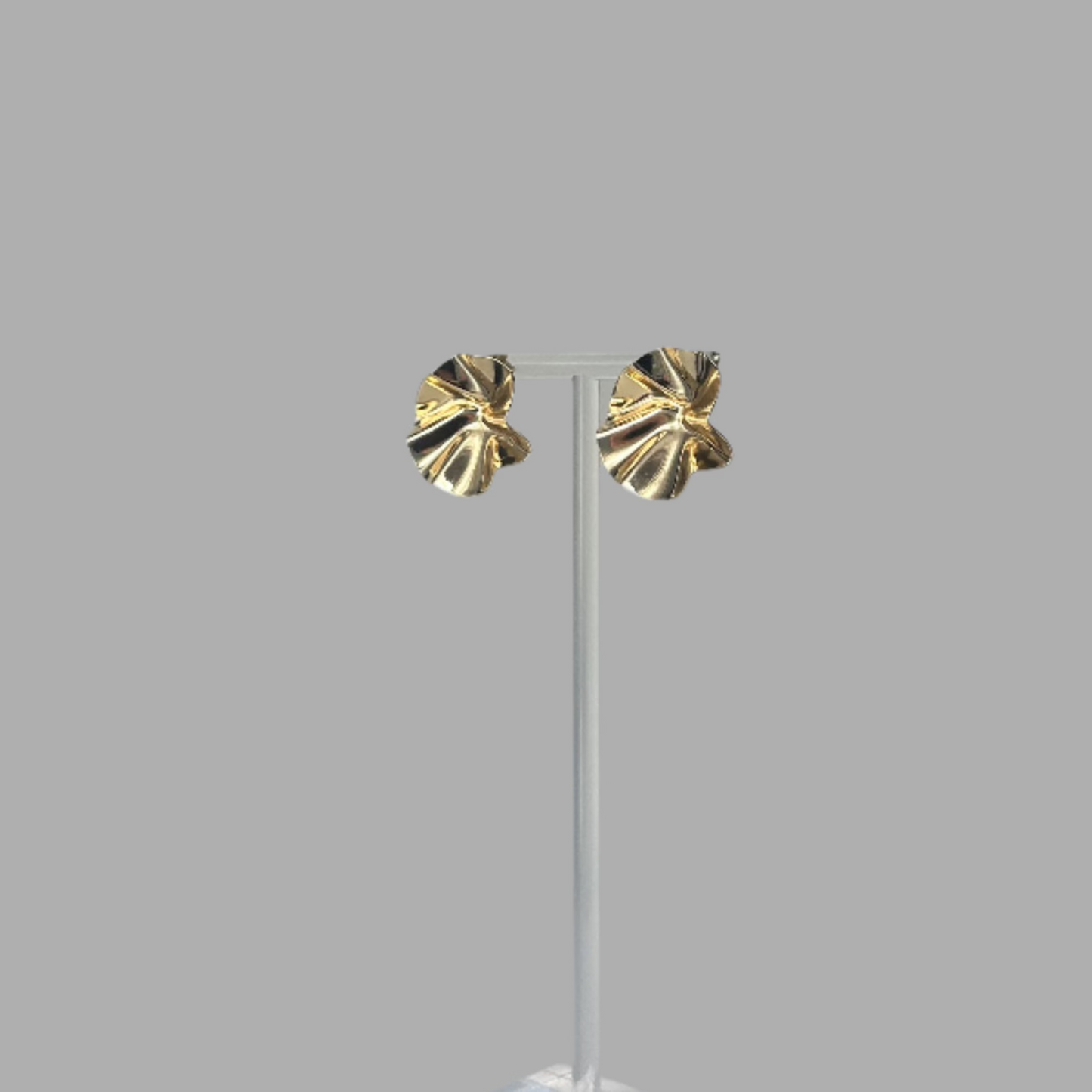 Golden Petal Studs